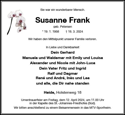 Profilbild von Susanne Frank